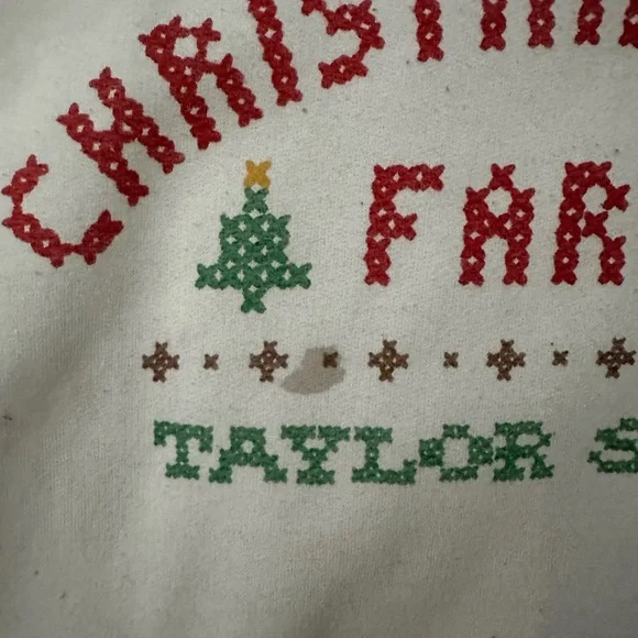 Christmas Tree Farm Sweatshirt Taylor Swift - Picture 2 of 4